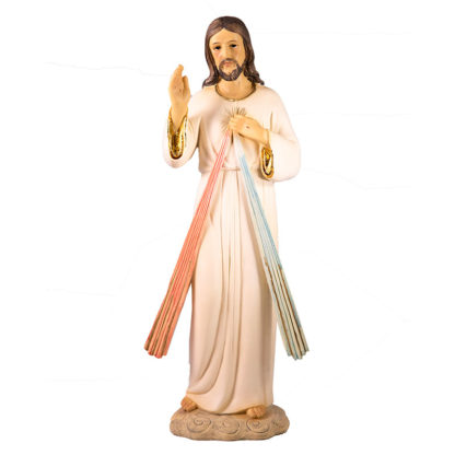 Statua Gesu' Misericordioso cm 30