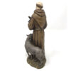 Statua San Francesco d'Assisi NOVITA' made in Toscana cm 20 - immagine 3