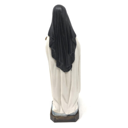 Statua Santa Teresa del Bambin Gesu' NOVITA' made in Toscana cm 15 - immagine 4