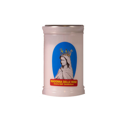 CERO VOTIVO T30 PLASTICA BIANCO