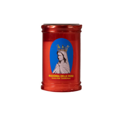 CERO VOTIVO T30 PLASTICA ROSSO