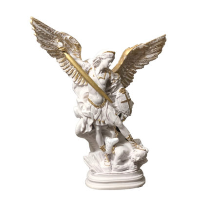 SAN MICHELE MEDIO CM 35 BIANCO ORO