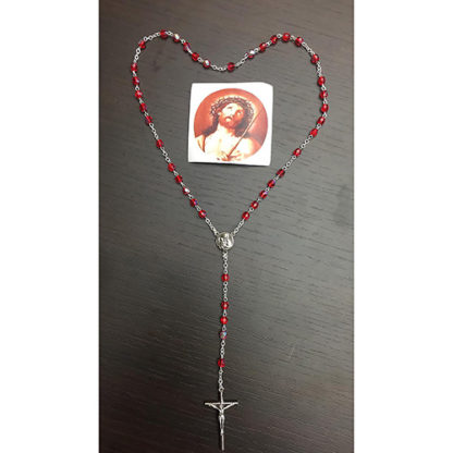 ROSARIO PREZIOSISSIMO SANGUE  41-40 RUBINO