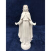 Statua bianca Madonna delle Rose cm 20 NOVITA'