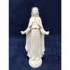 Statua bianca Madonna delle Rose cm 20 NOVITA' - immagine 3
