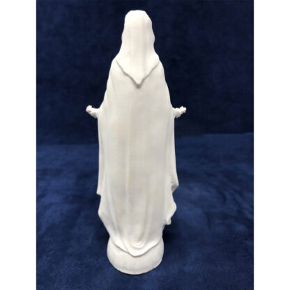 Statua bianca Madonna delle Rose cm 15 NOVITA' - immagine 4