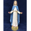 Statua colorata Madonna delle Rose cm 30