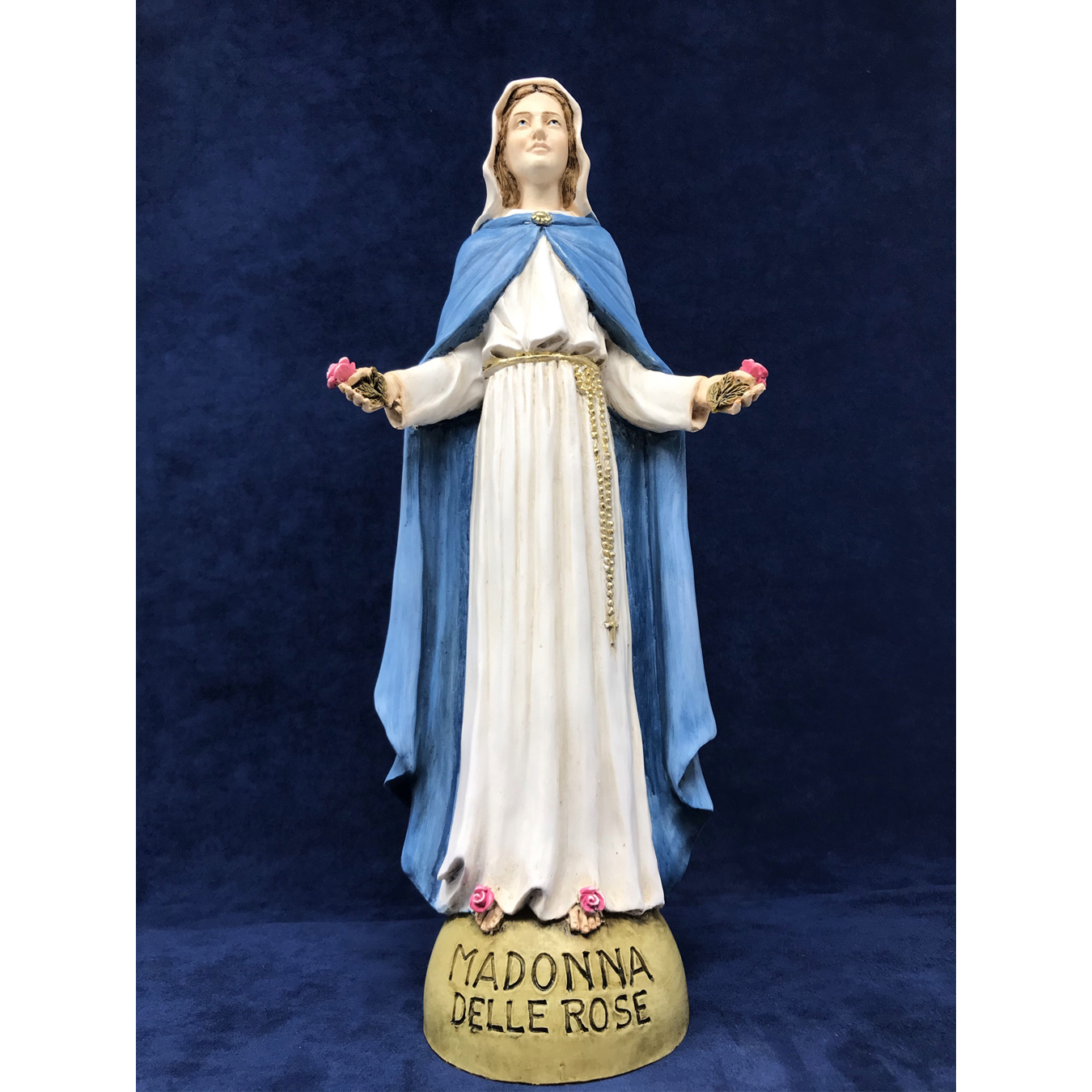 Our Lady of the Roses Statue NEW cm 30 made in Tuscany - Image 6