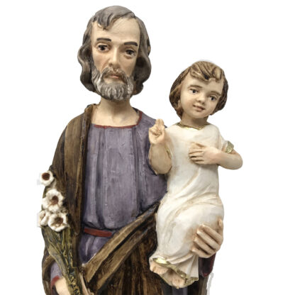 Statua San Giuseppe NOVITA' made in Toscana cm 30 - immagine 5