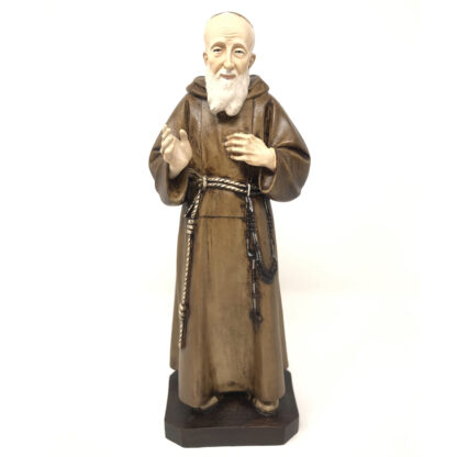 Statua San Leopoldo Mandic NOVITA' made in Toscana cm 30