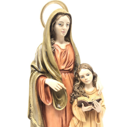 Statua Sant' Anna con Maria bambina NOVITA' made in Toscana cm 30 – Bild 9